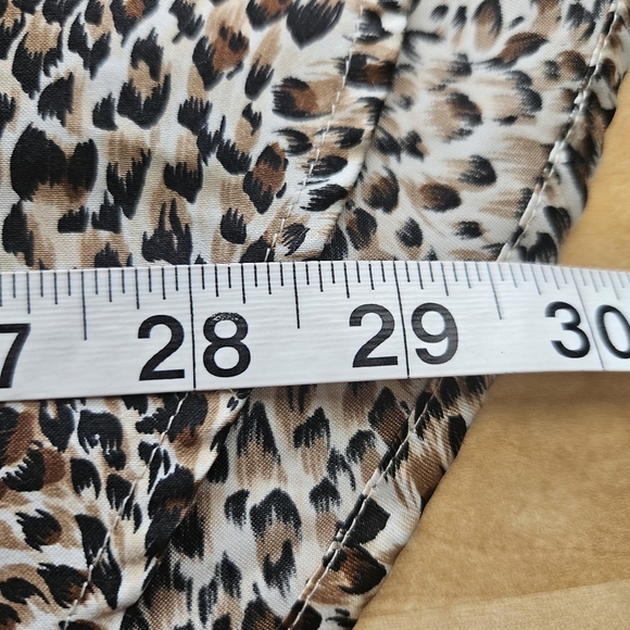 Secret Treasures Womens 2 Piece Pajama Set Leopard Print 2XL - Picture 4 of 8